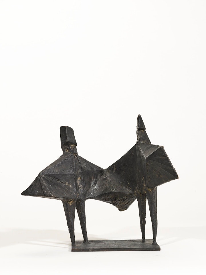 MAQUETTE IV WINGED FIGURES  by Lynn Chadwick