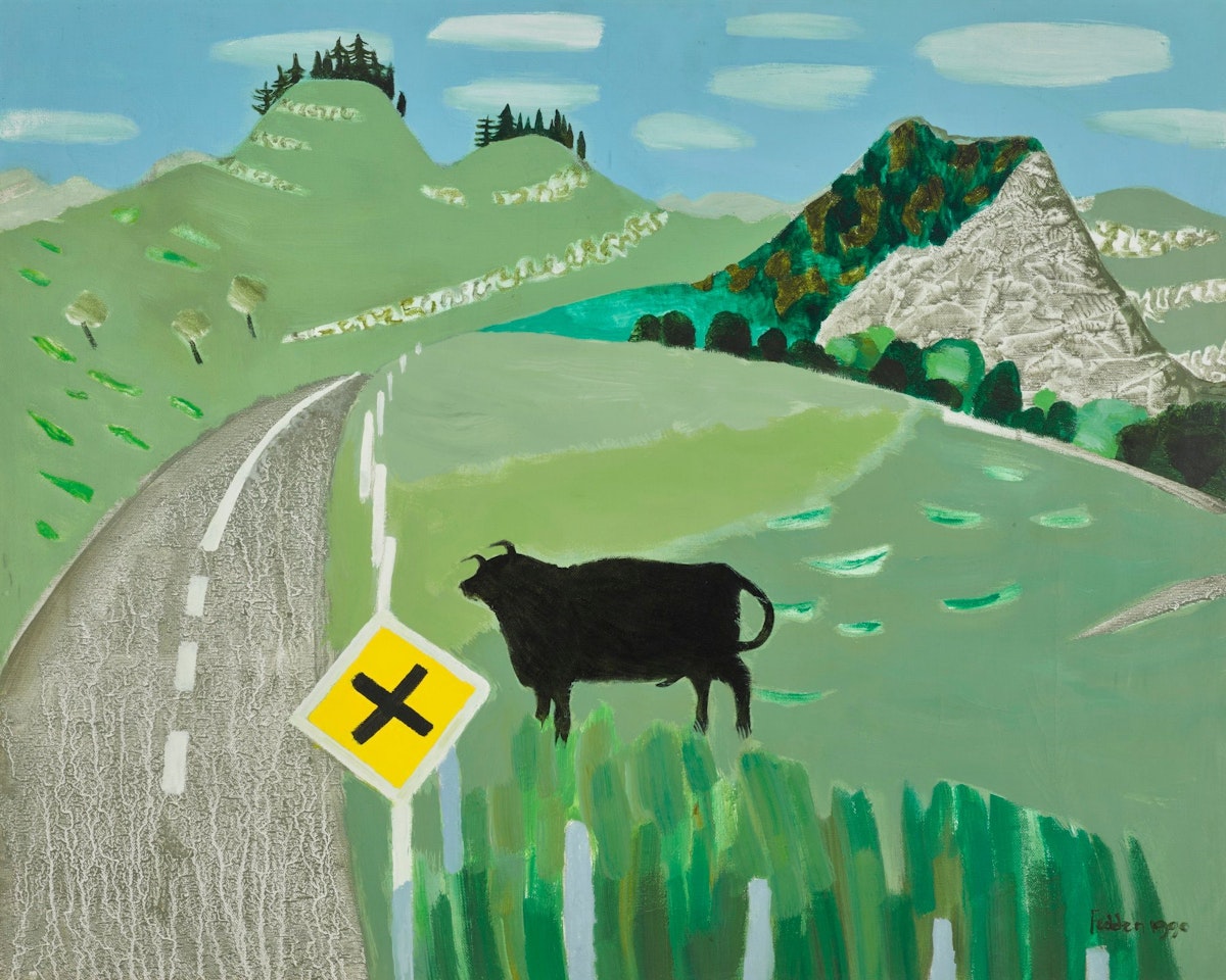 THE BULL by Mary Fedden