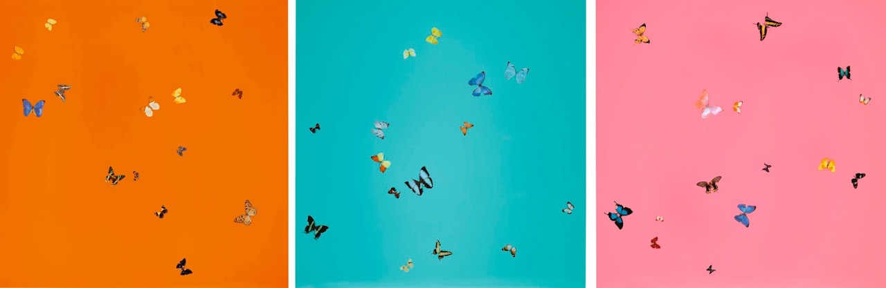 BOYS ‘N’ GIRLS ‘N’ THE SUN by Damien Hirst