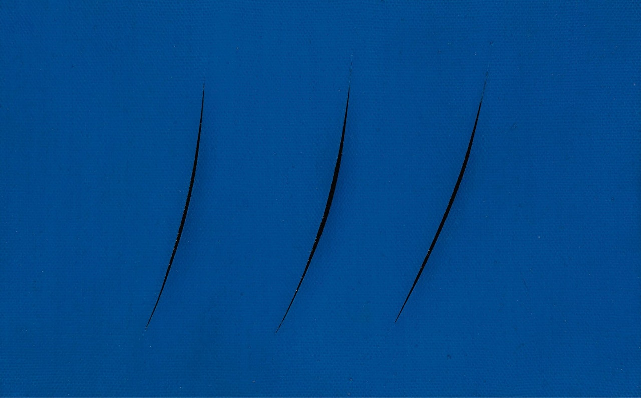 CONCETTO SPAZIALE, ATTESE by Lucio Fontana