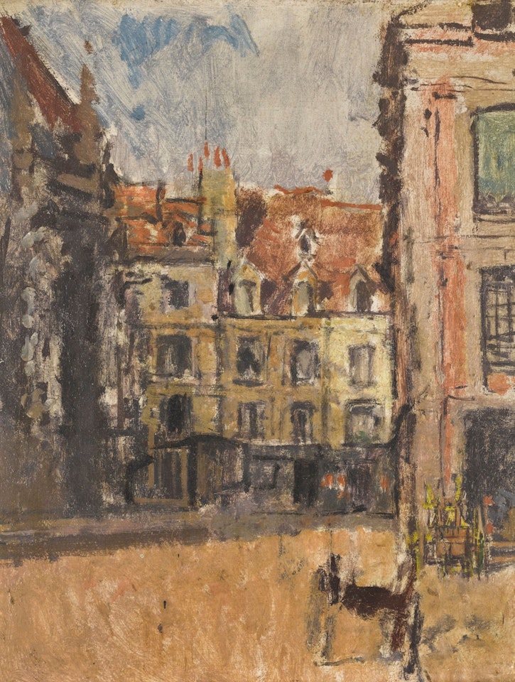 DIEPPE COIN DE LA RUE ST CATHERINE by Walter Richard Sickert
