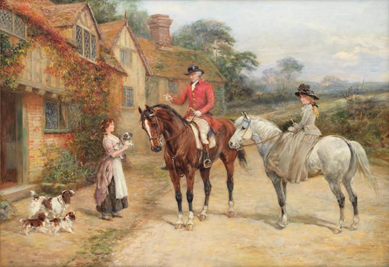 The new litter by Heywood Hardy