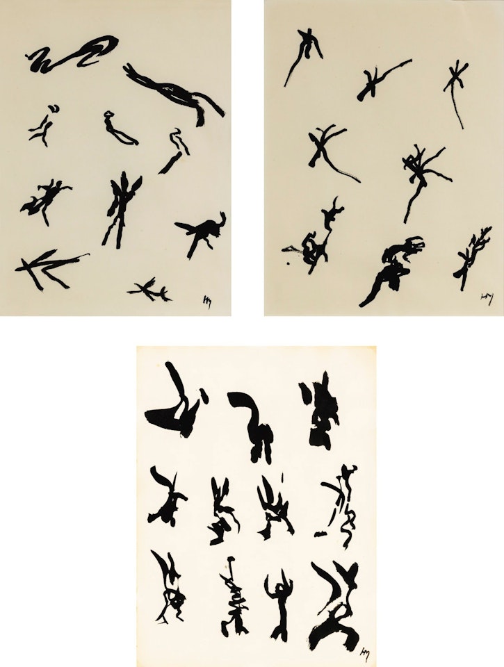 UNTITLED by Henri Michaux