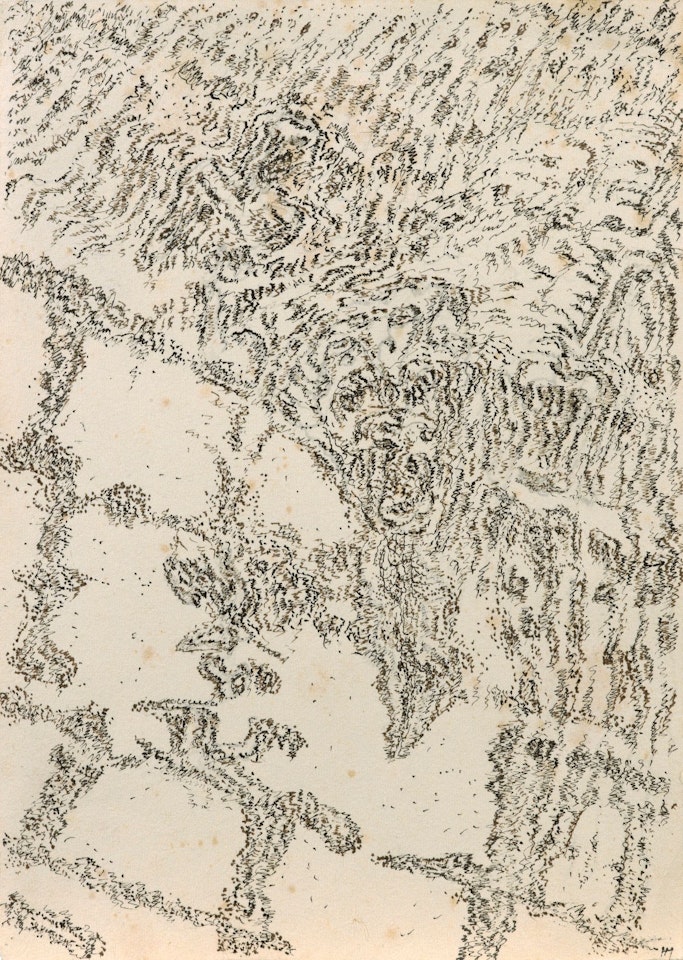 DESSIN DE RÉAGRÉGATION by Henri Michaux