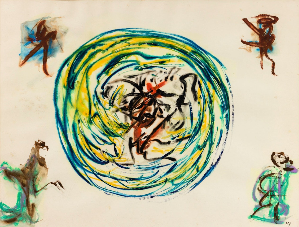 UNTITLED by Henri Michaux