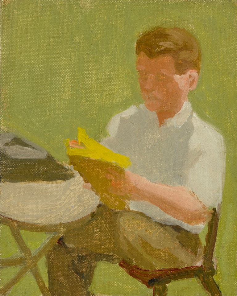 JIMMY IN THE SUN by Fairfield Porter