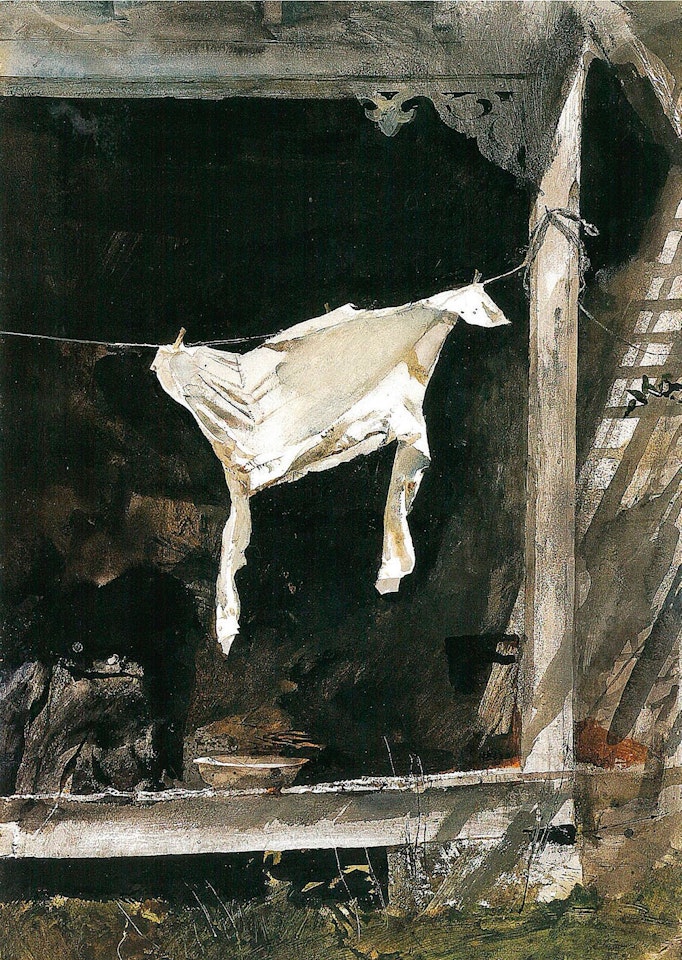 THE BACHELOR by Andrew Wyeth