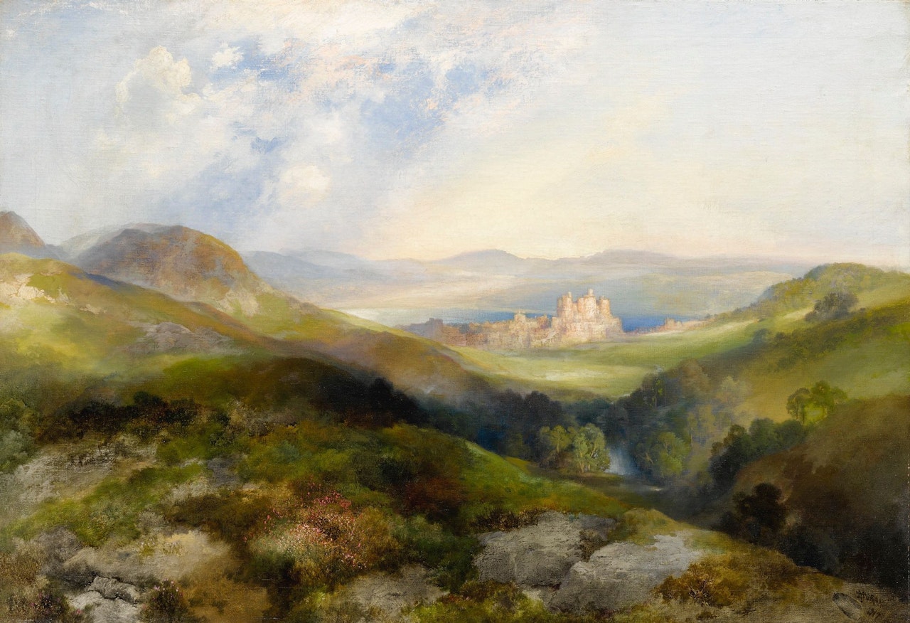 CONWAY CASTLE by Thomas Moran