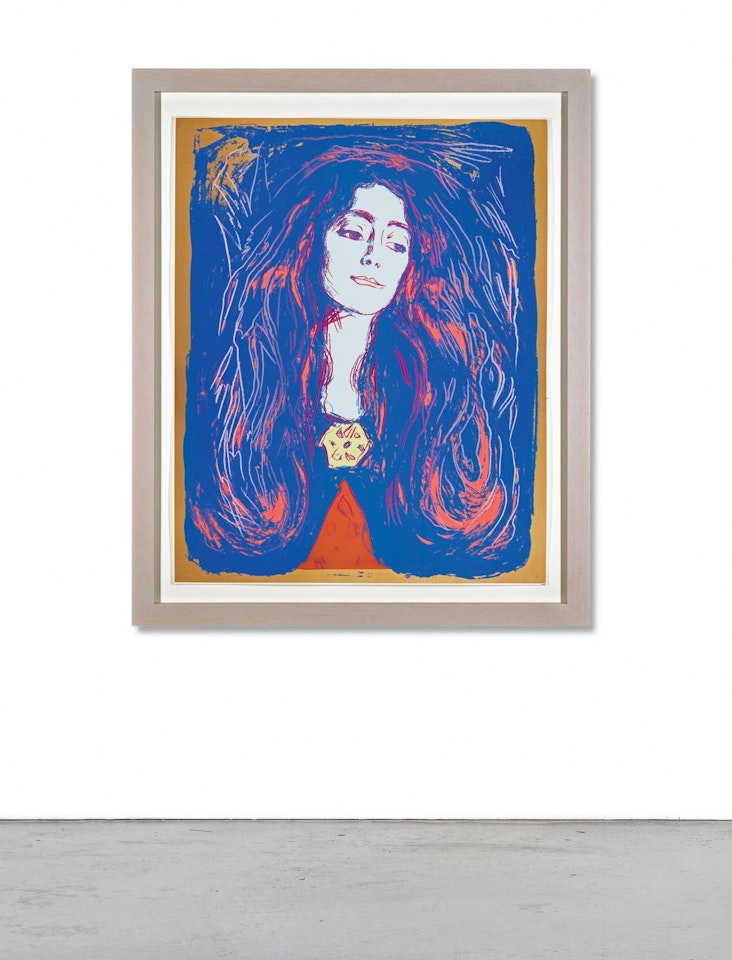 EVA MUDOCCI (AFTER MUNCH) (F. & S. IIIA.59) by Andy Warhol