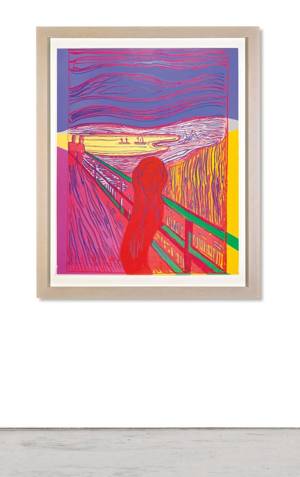 THE SCREAM (AFTER MUNCH) (F. & S. IIIA.58) by Andy Warhol