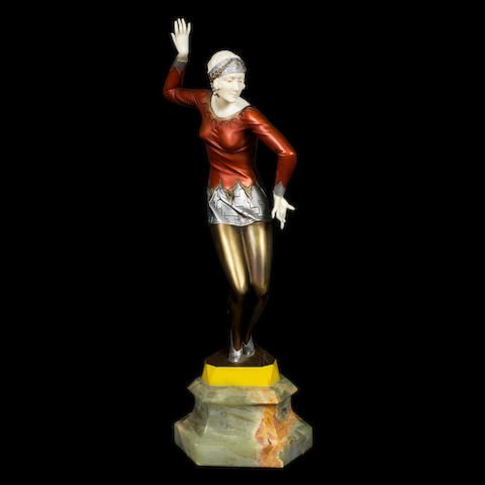 Red dancer by Ferdinand Preiss
