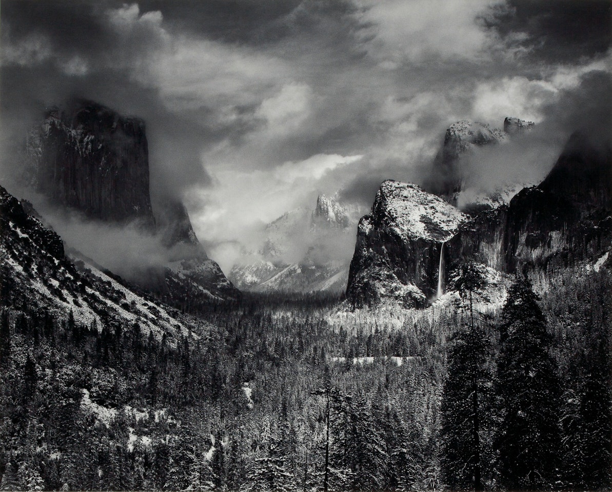 Clearing Winter Storm, Yosemite National Park, California by Ansel Adams