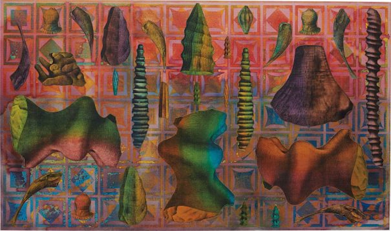 Villa Urbana III by Philip Taaffe