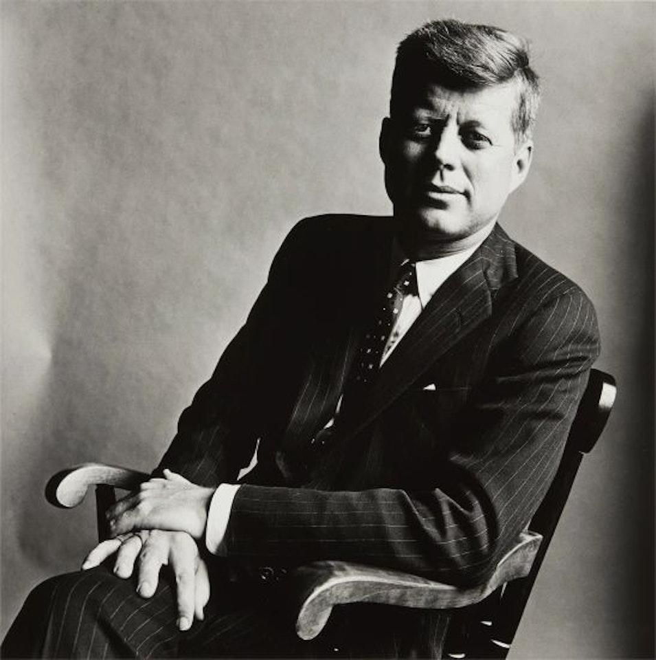 John F. Kennedy, Washington, D.C. by Irving Penn