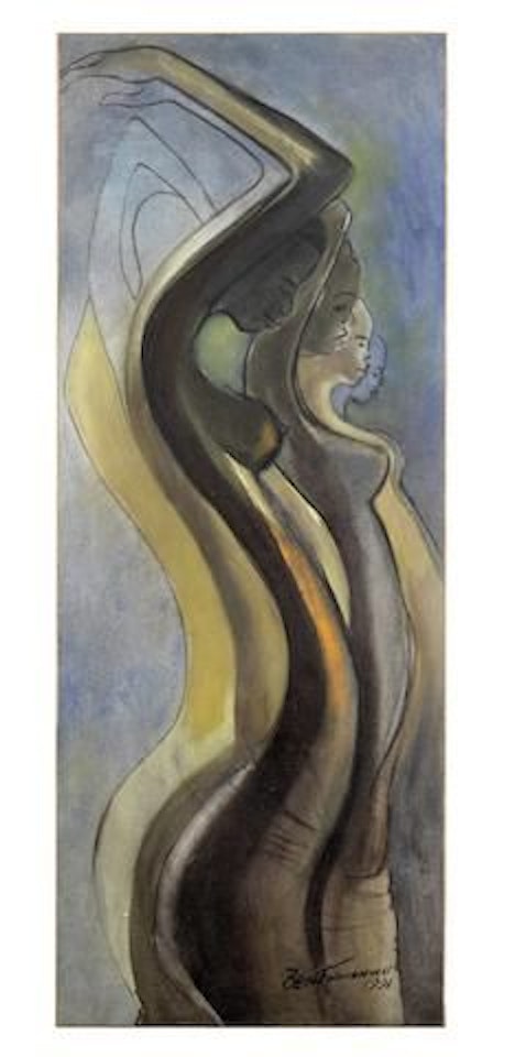 Africa Dances by Ben Enwonwu