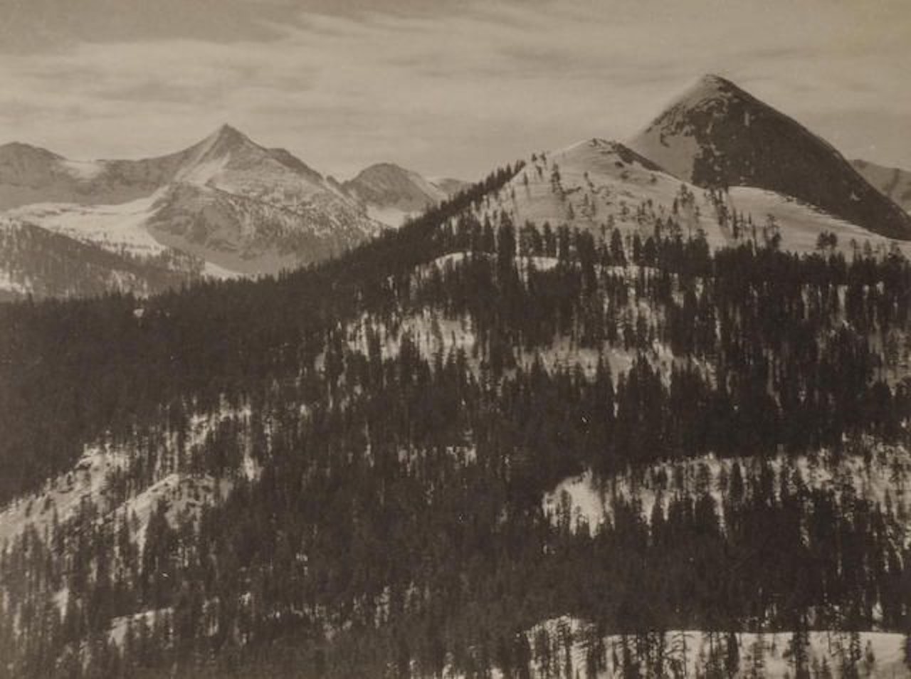 From Glacier Point by Ansel Adams