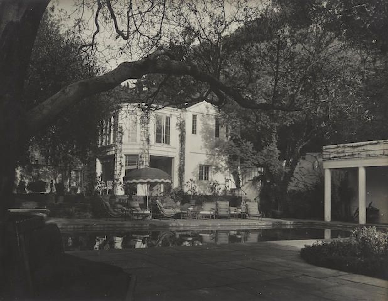 George Cukor's House and Garden by Man Ray