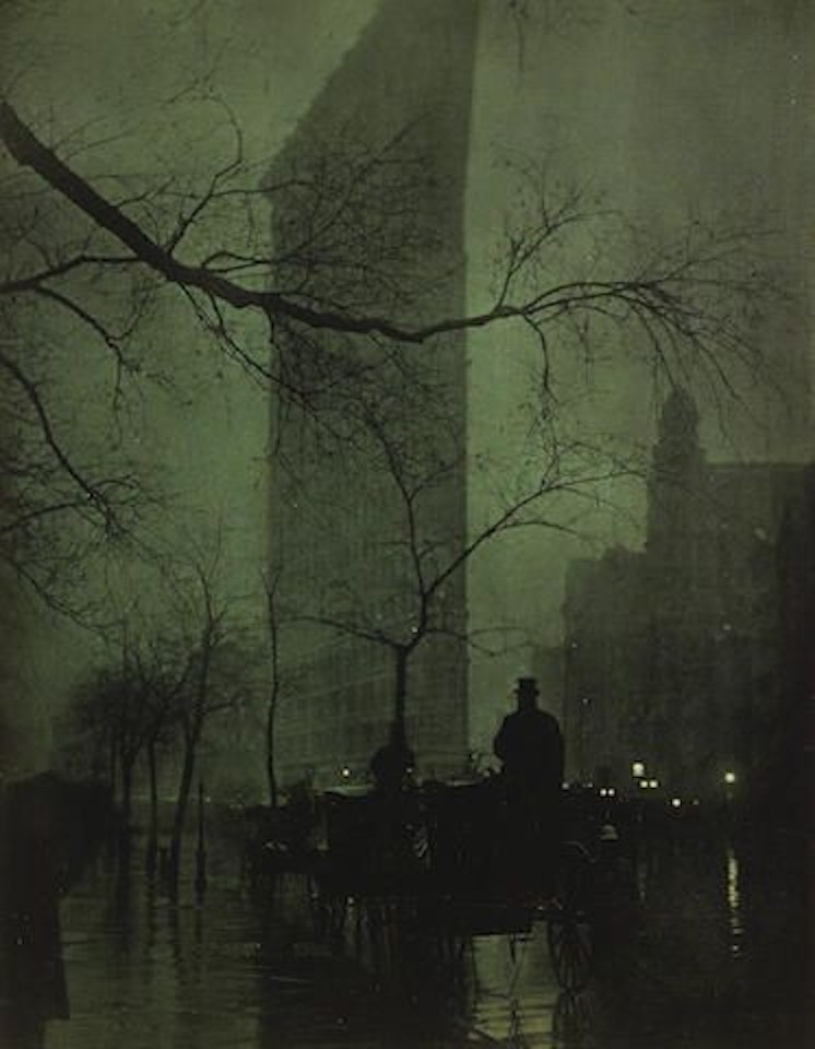 The Flatiron-Evening by Edward Steichen