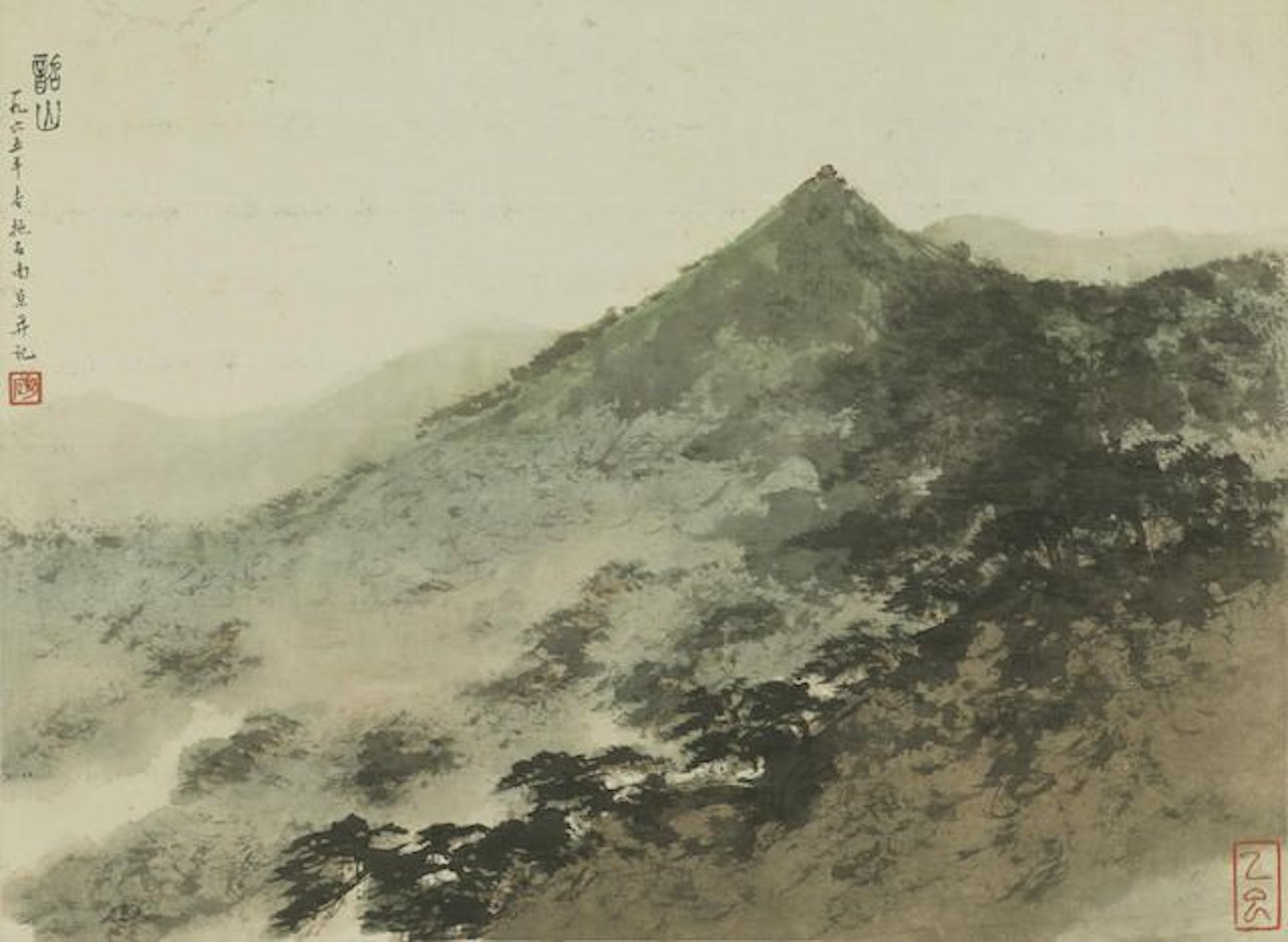 Mount Shao by Fu Baoshi