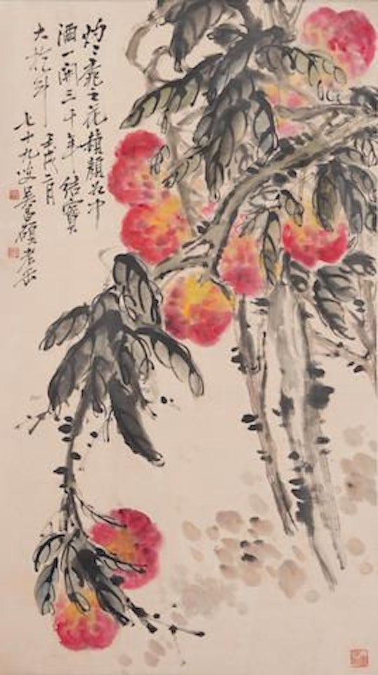 Longevity Peaches by Wu Changshuo