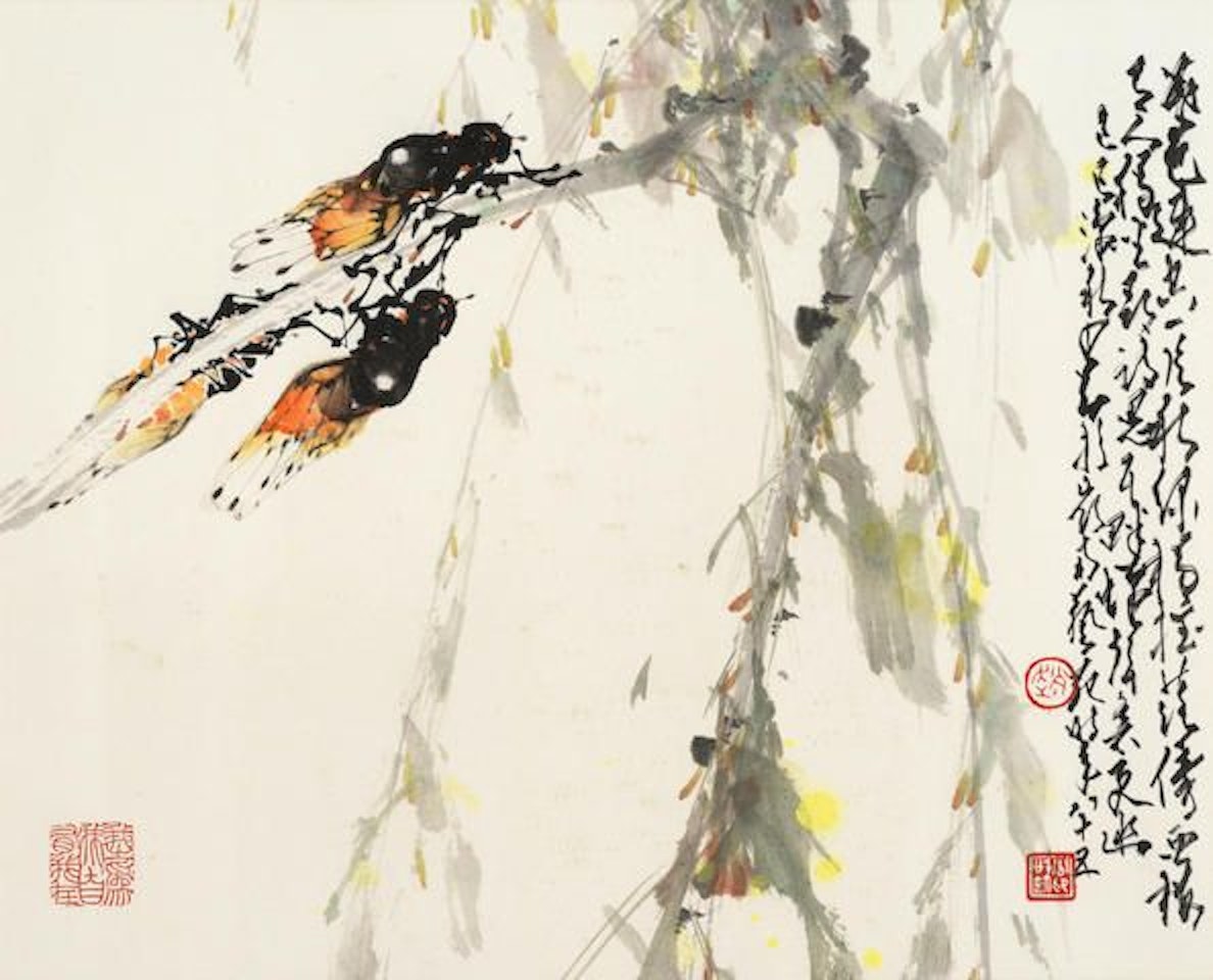 Cicadas by Zhao Shao'ang