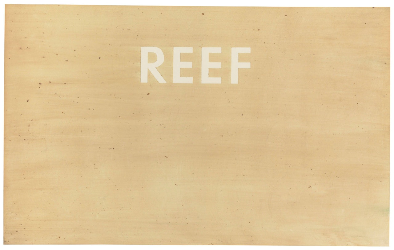 Reef by Ed Ruscha