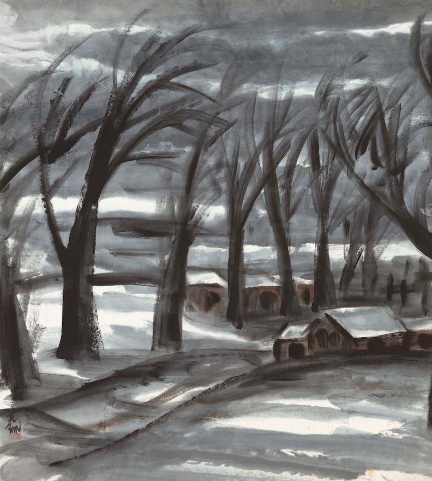 SNOWSCAPE by Lin Fengmian
