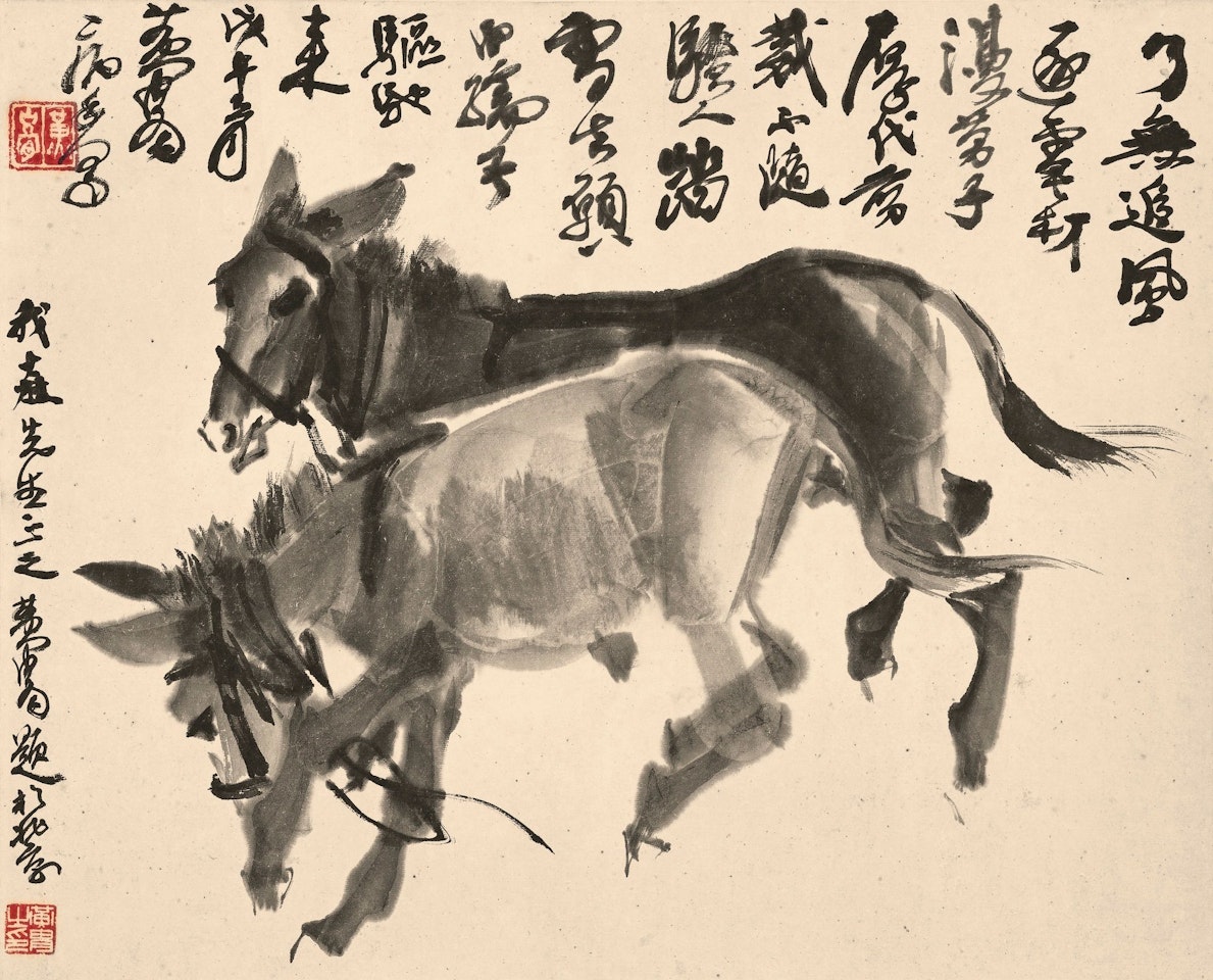 DONKEYS by Huang Zhou