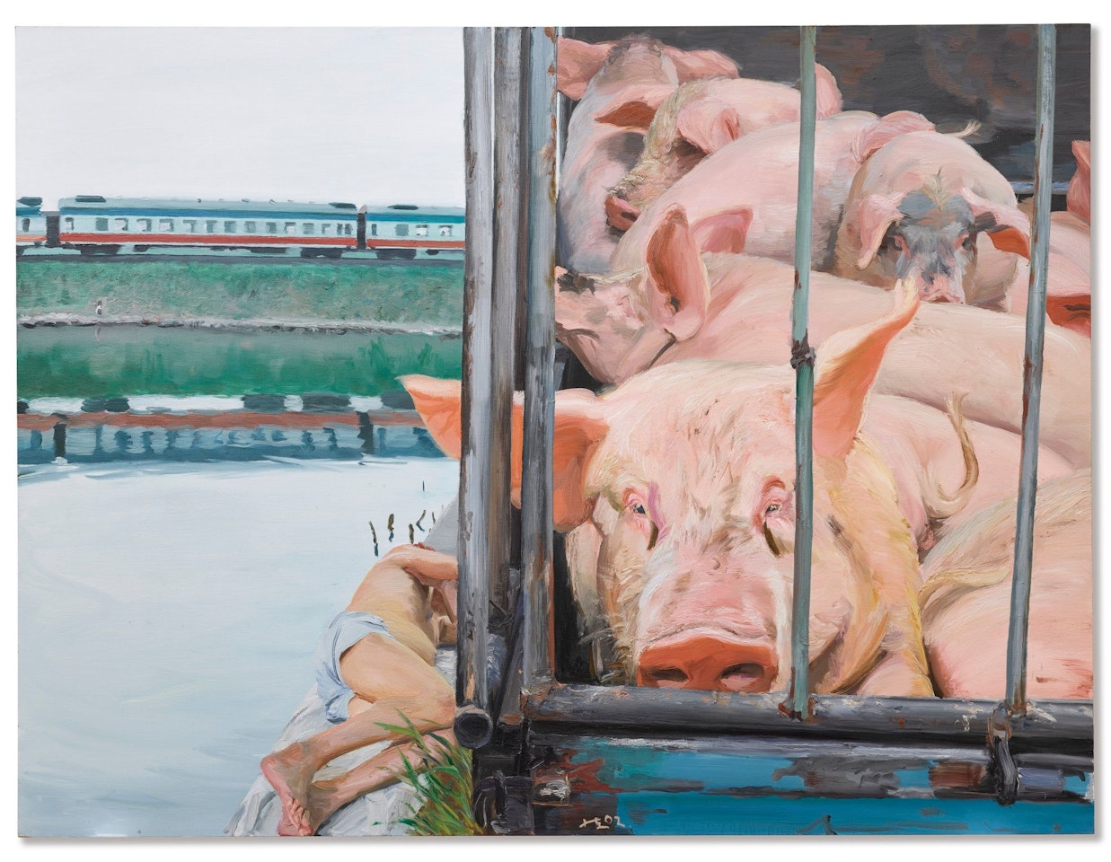 TRAIN by Liu Xiaodong