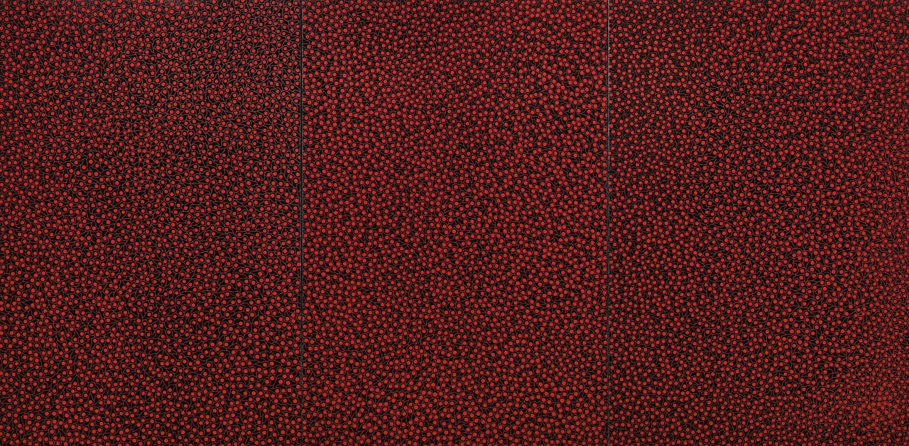 INFINITY FLOWER PETALS by Yayoi Kusama