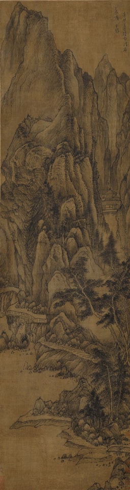 LANDSCAPE AFTER WANG XIZHI by Wang Duo