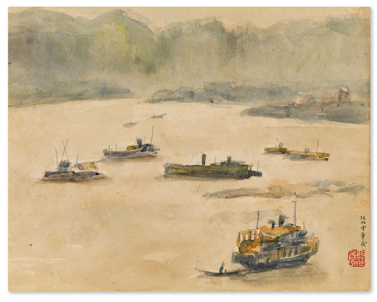 JIANGBEI OVERLOOKING CHONGQING I by Guan Liang