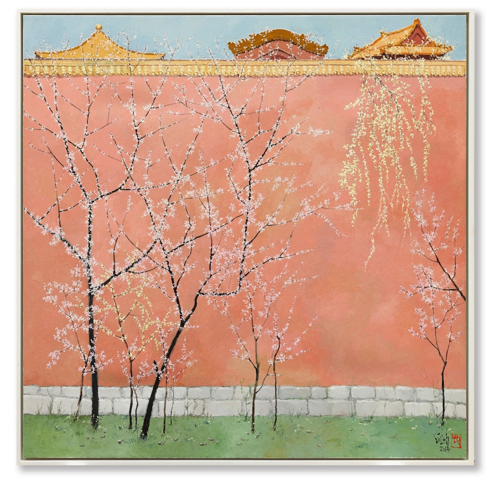 EARLY SPRING RAMBLING THE PALACE OF THE WALL by Pang Jiun