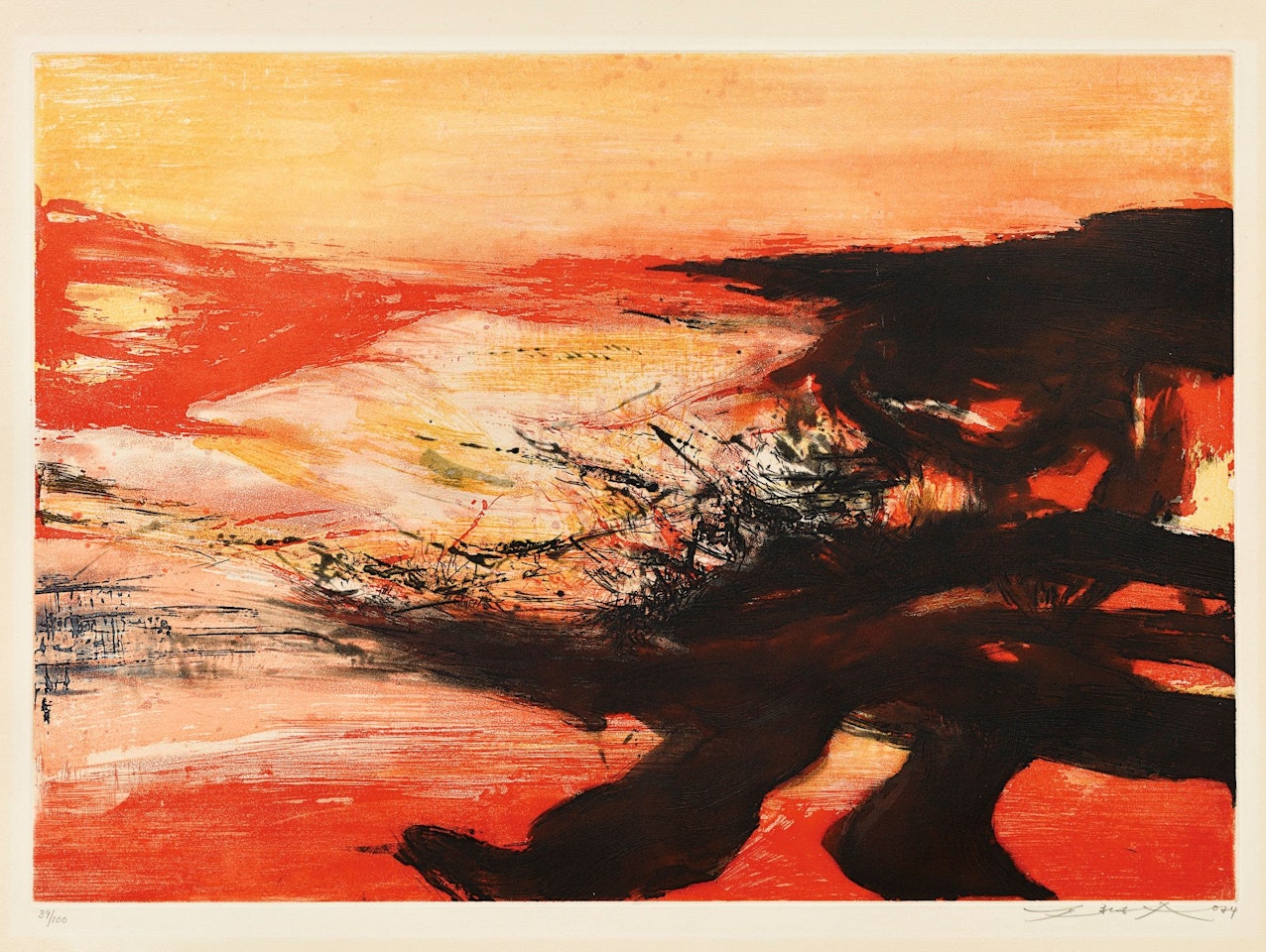 SANS TITRE by Zao Wou-Ki