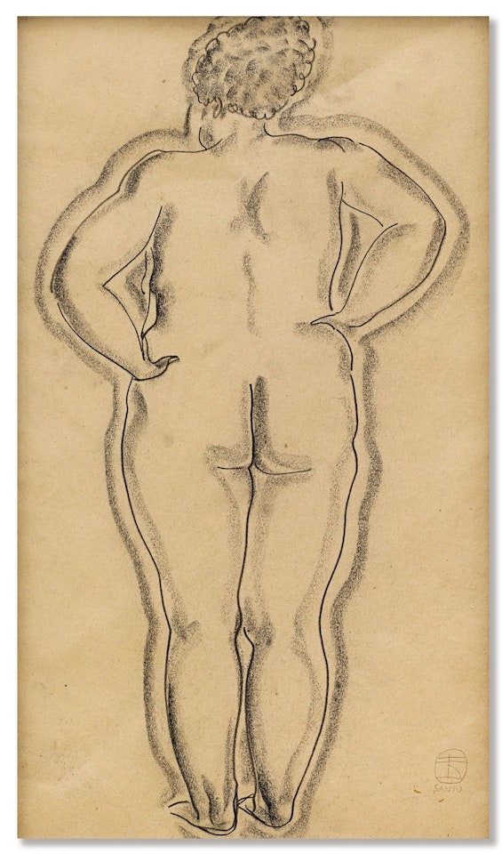 STANDING NUDE by Sanyu