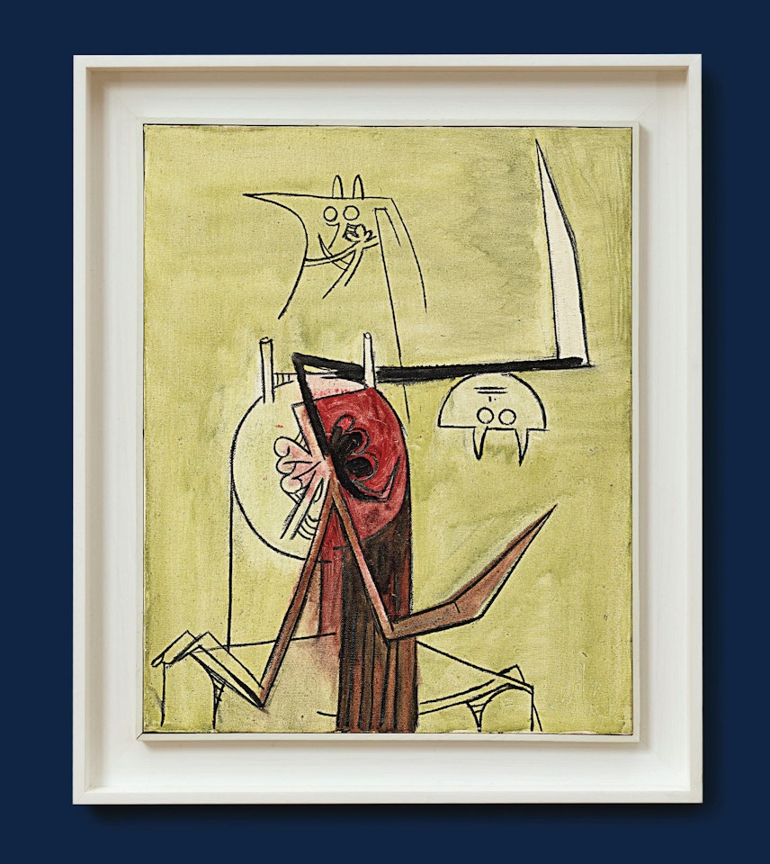 LES DEUX FRÈRES by Wifredo Lam
