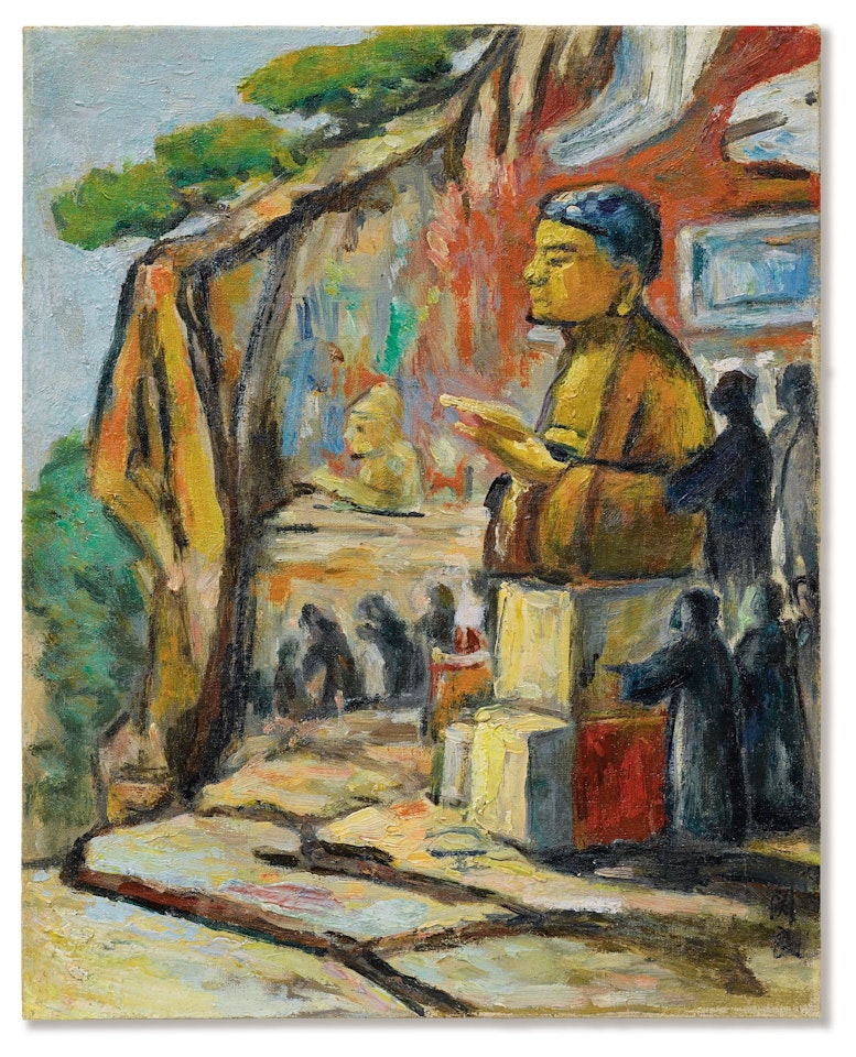 STONE CARVING IN DAZU by Guan Liang