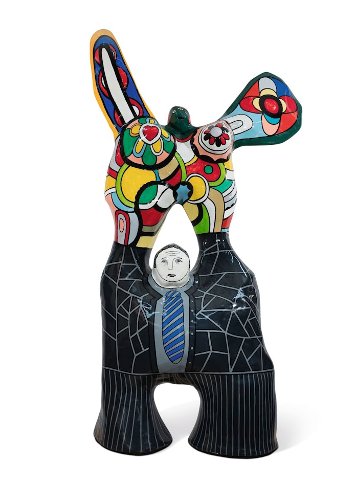 LE POÈTE ET SA MUSE by Niki de Saint Phalle