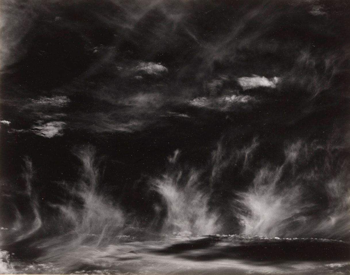 CLOUDS, SANTA MONICA by Edward Weston