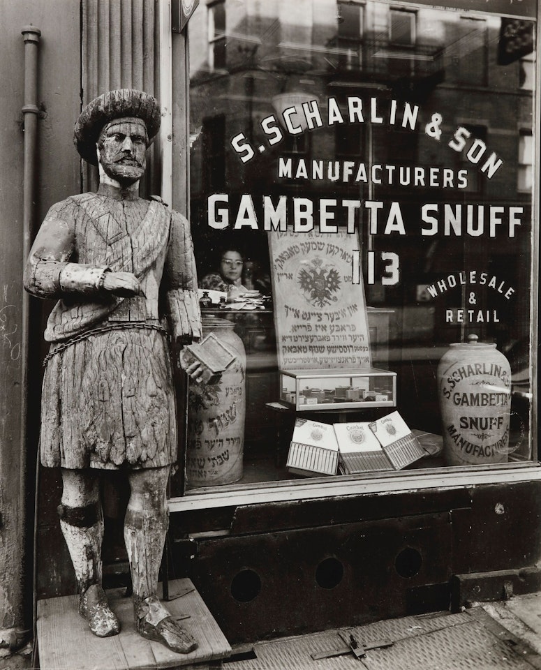 GAMBETTA SNUFF SHOP, NEW YORK by Berenice Abbott