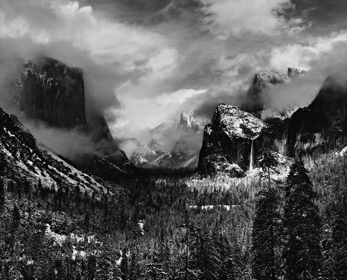 CLEARING WINTER STORM, YOSEMITE NATIONAL PARK' by Ansel Adams