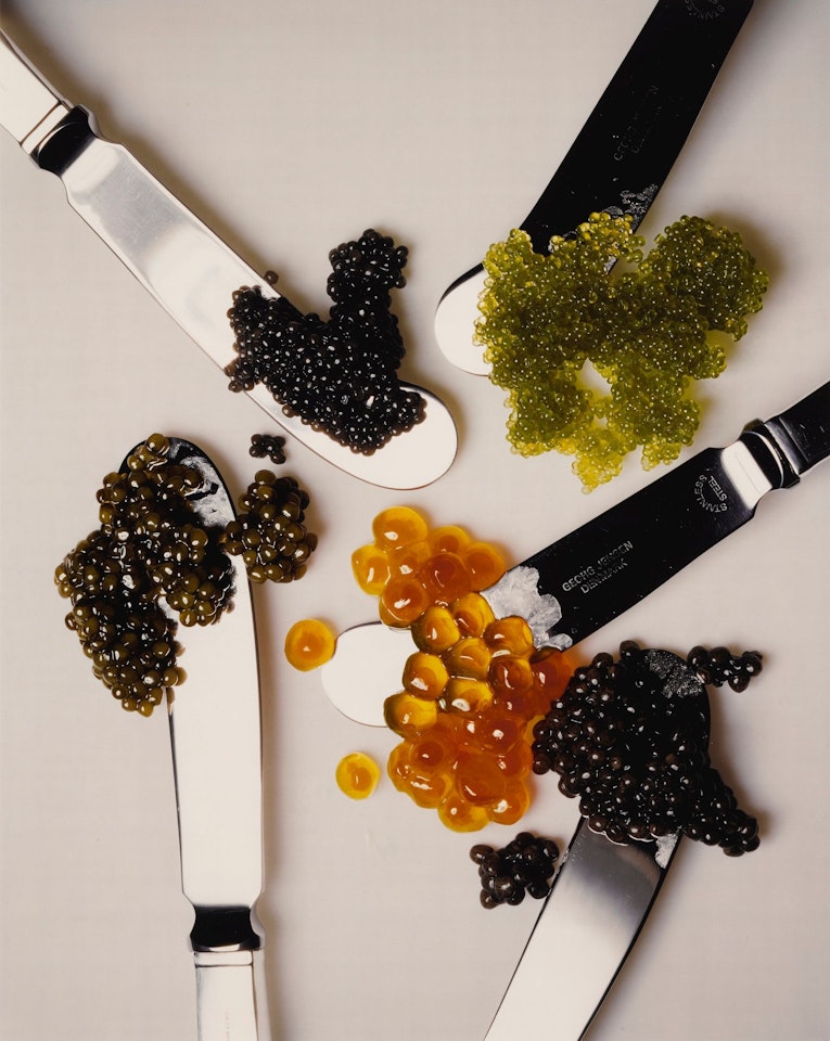 CAVIAR, NEW YORK, JAN 18, 2001' by Irving Penn