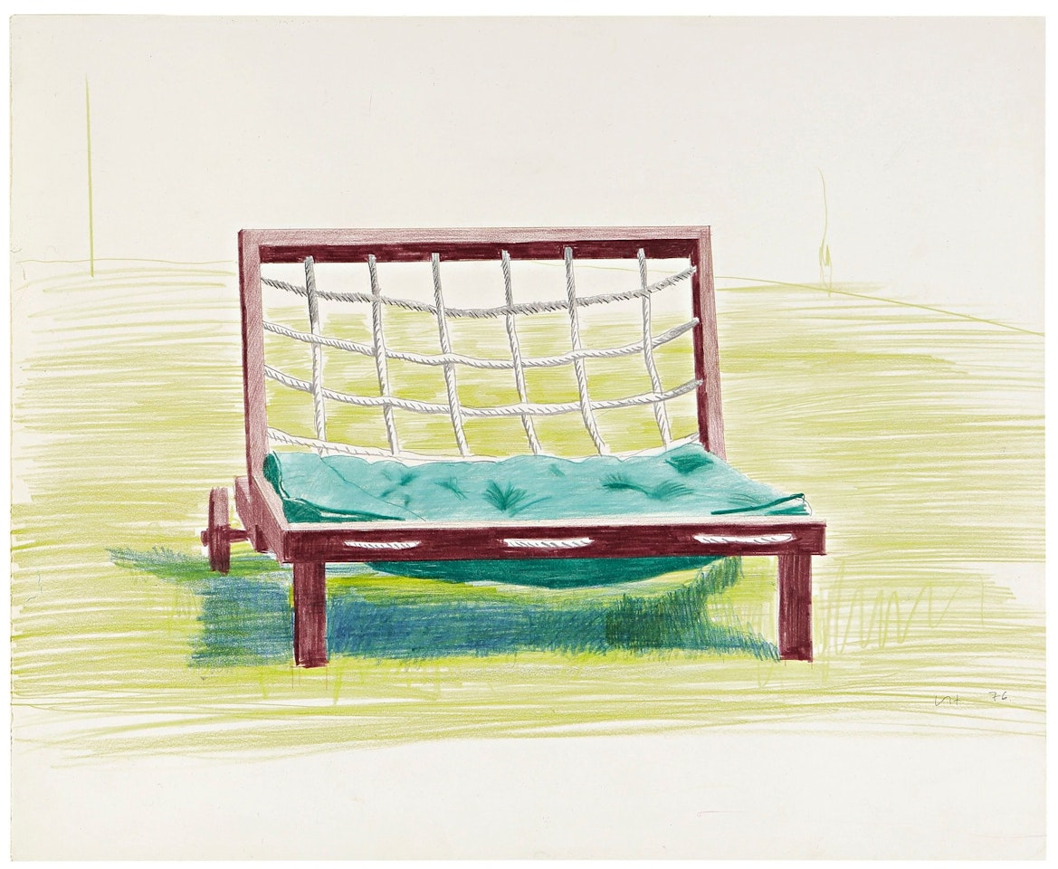 CHAIR by David Hockney