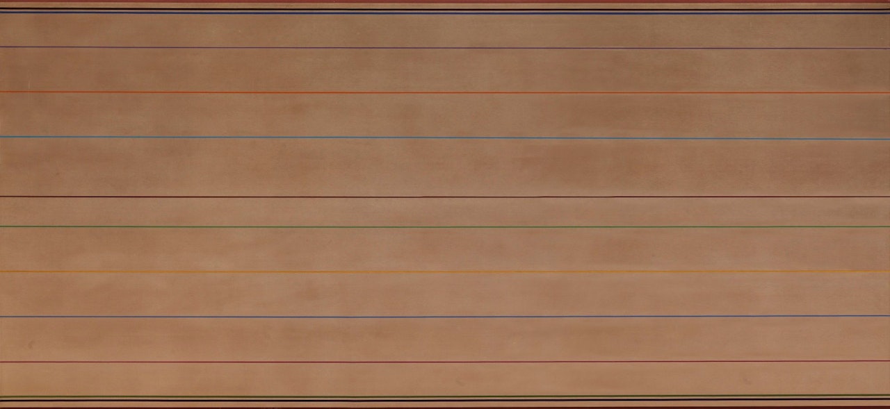 GREEK VISION by Kenneth Noland