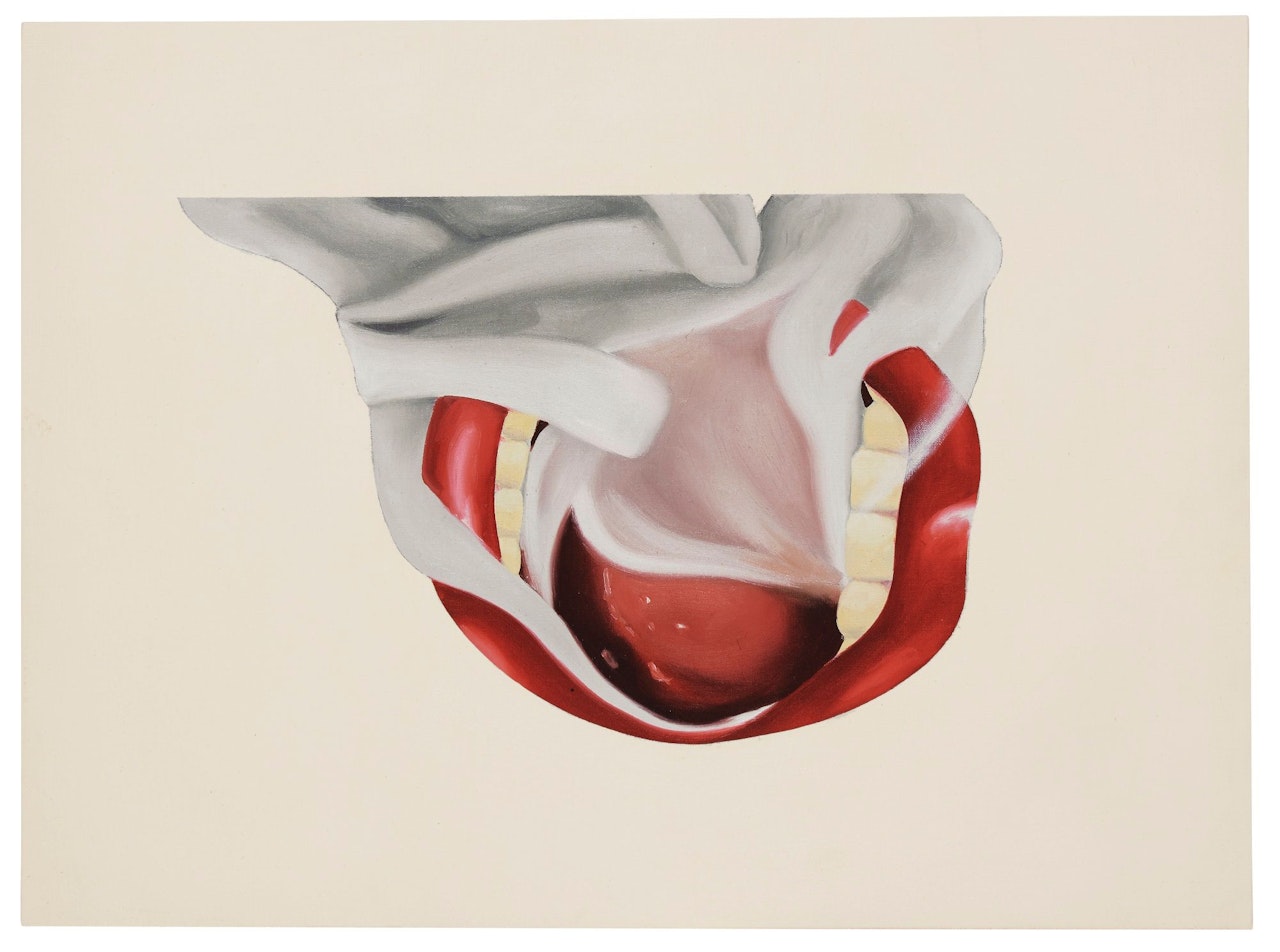 SMOKER STUDY (FOR SMOKER #15) by Tom Wesselmann