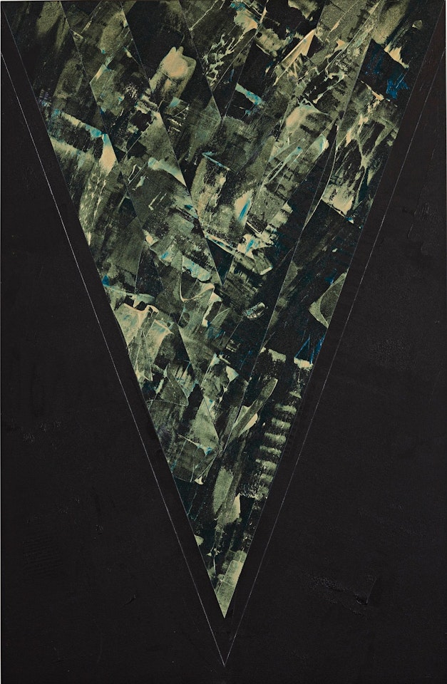 DARK FIRES by Kenneth Noland
