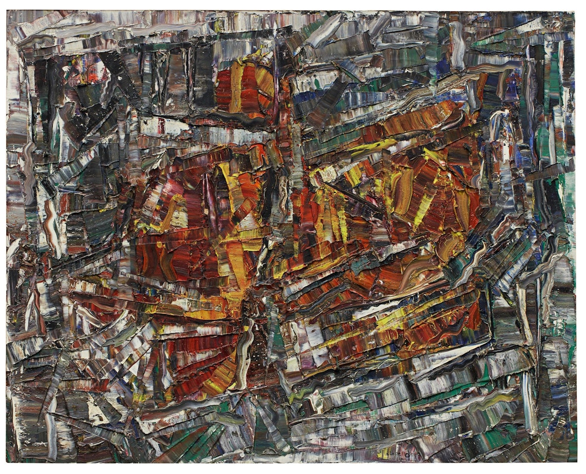 DANS LES CHAUMES by Jean-Paul Riopelle