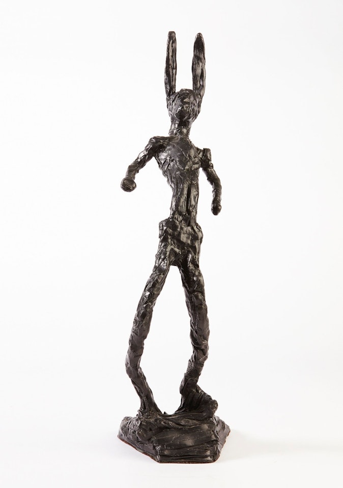 SKETCH FOR FIGURE by Barry Flanagan