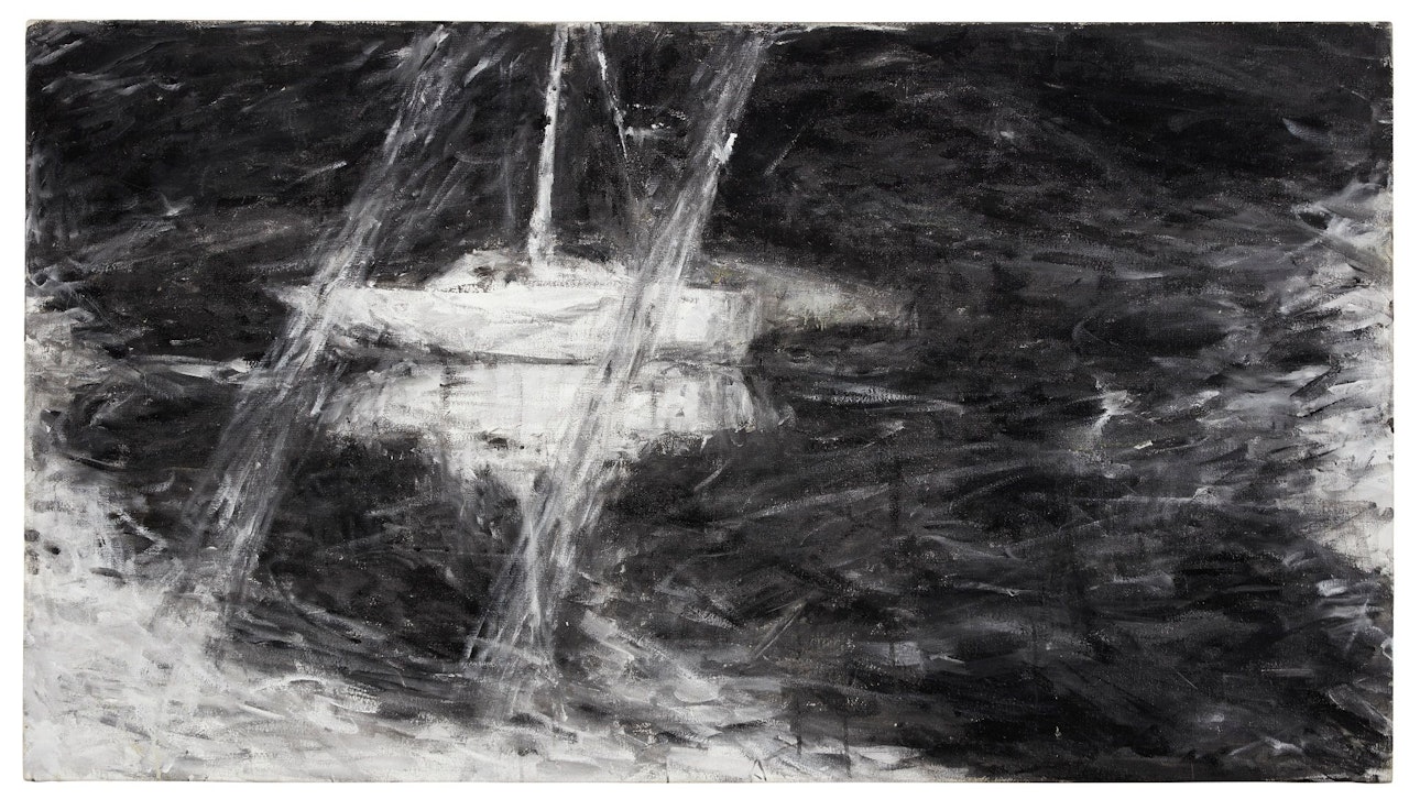 TWO RAYS by Susan Rothenberg