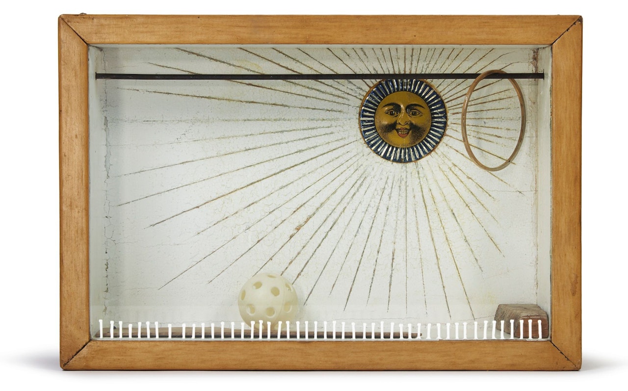 UNTITLED (SOLAR SOAP BUBBLE SET) by Joseph Cornell